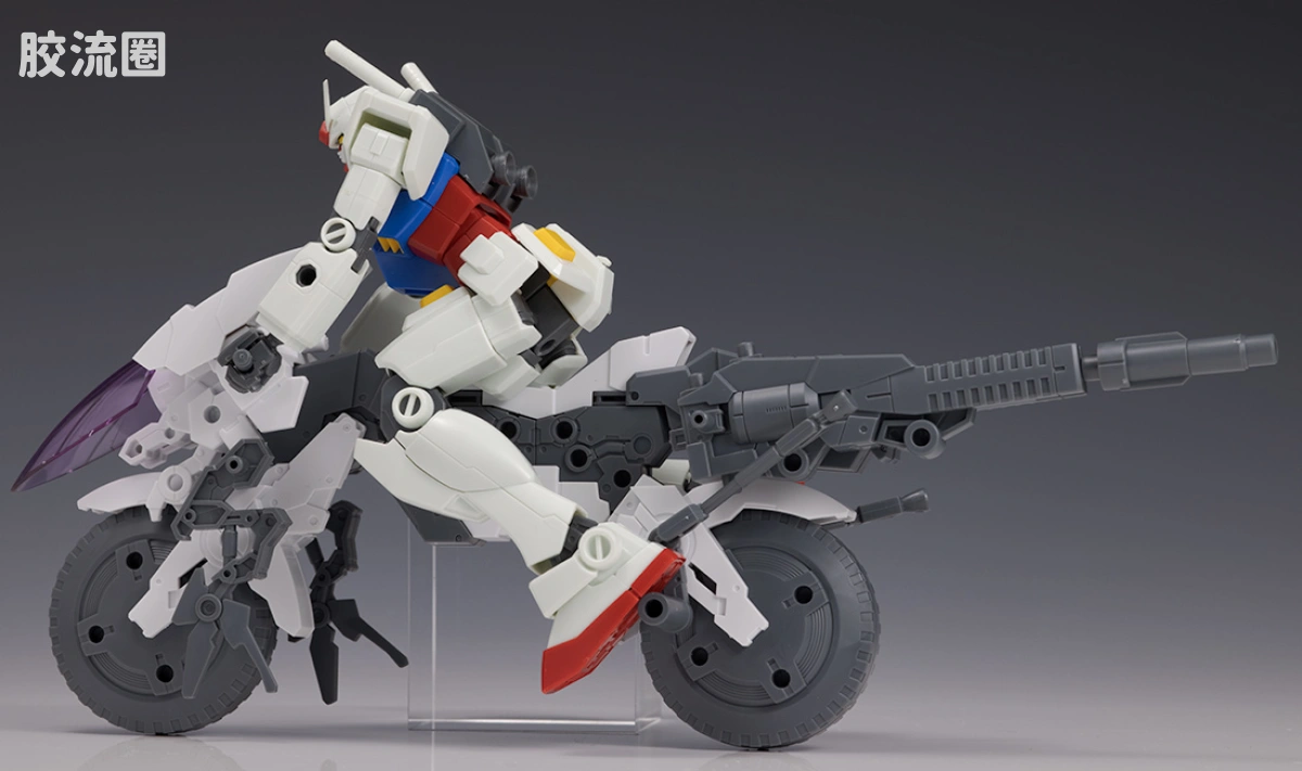 30MM 1/144 Extended Armament Vehicle EV-09 Exa Vehicle(加农机车ver.) - 图片